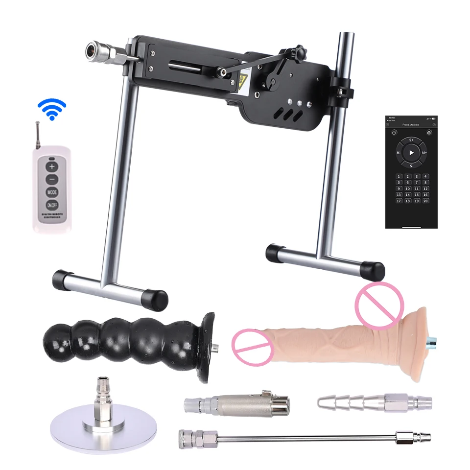 

VAZEEK Sex Machine for Women Wireless Mute Masturbation Machine with Dildo Vac-U-Lock Attachment 70W Power Sex Toys Man