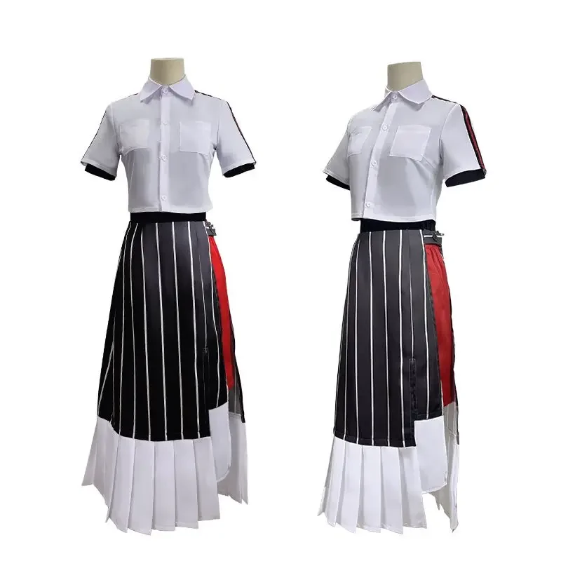 Traje de Cosplay de Anime Link para hombres y mujeres, traje de falda, abrigo, pantalones, ropa deportiva informal, haga clic en Jo Charles Lucas, Halloween, primavera, otoño