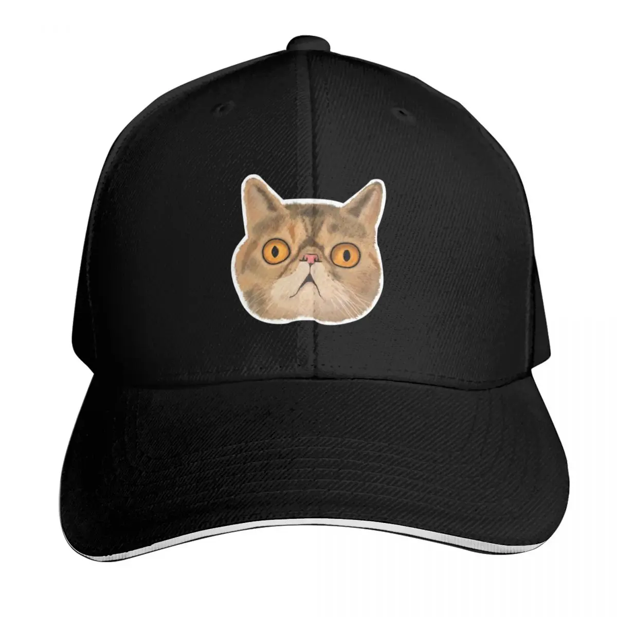Exotic Shorthair named Pond Baseball Cap Outdoor Golf Running Hiking Summer Beach Travel Streetwear Hip Hop Trendy