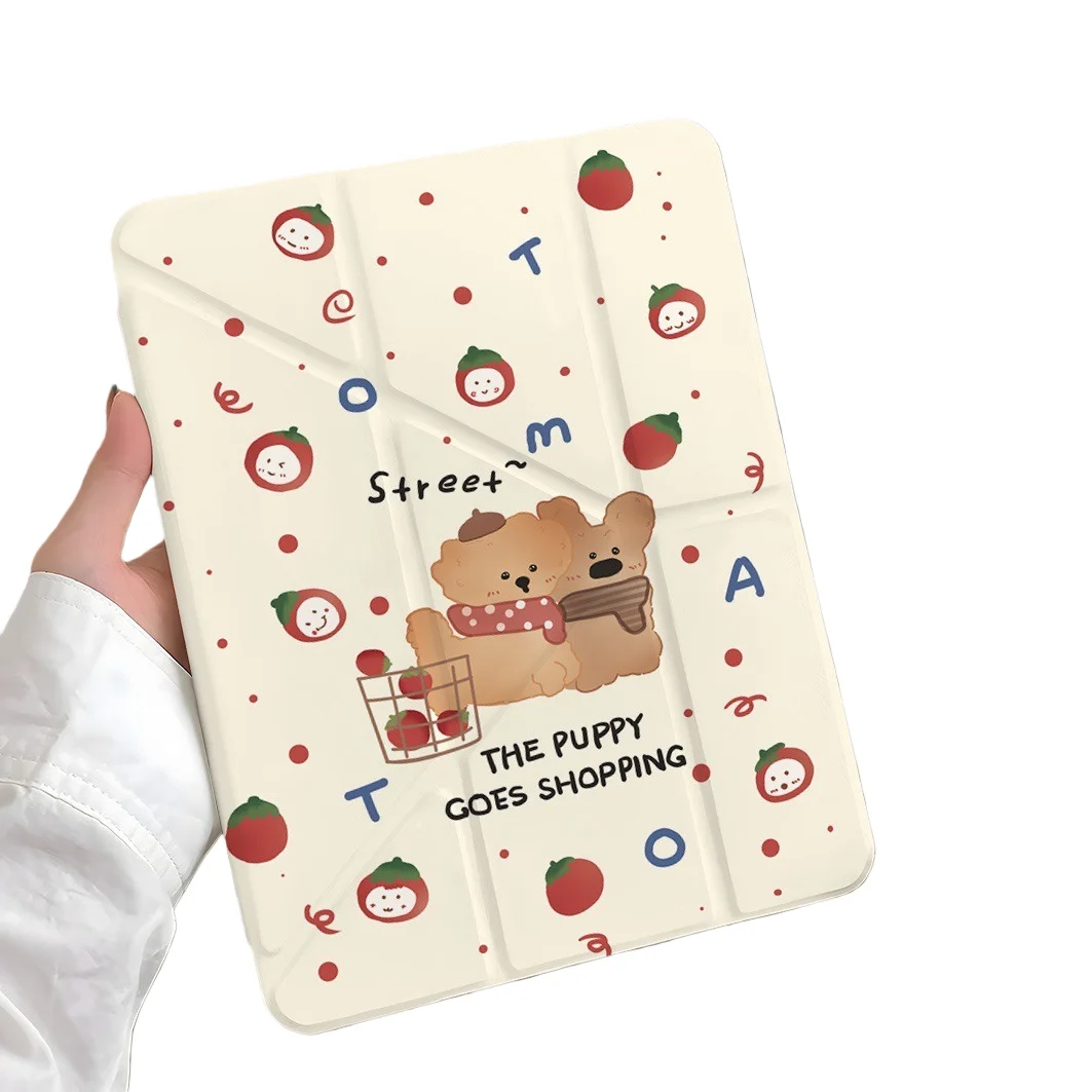 

Чехол для планшета Shopping Puppy PenSlot для Mini7 6, iPad Pro2024 2022 2021 2020 2019 2018 2017 11 10 9 8 7 6 5 Air7 6 5 4 3 2 1 Cover