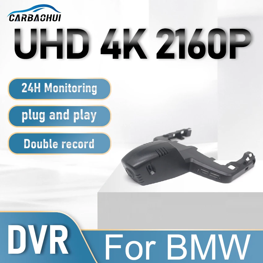 Dash Cam voor BMW iX 2022 2023, HD 4K 2160P OEM Look Auto DVR Video Recorder Dashcam WIFI verbinding Contorl door APP