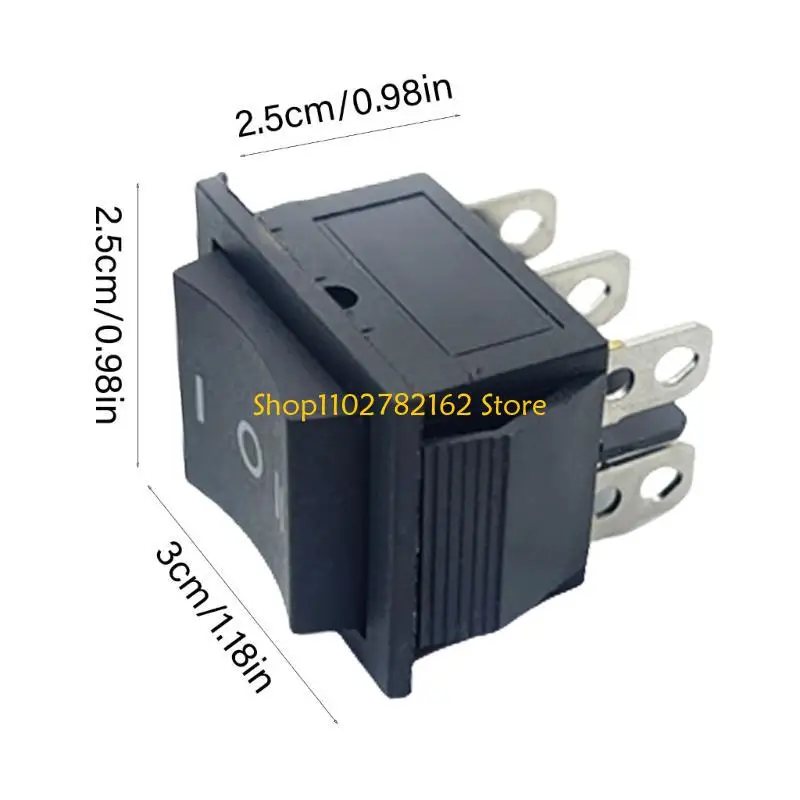 

547B Легко установить двусторонний переключатель кнопки рокеров Многоцелевой кнопку рокеров для электриков энтузиастов и дома