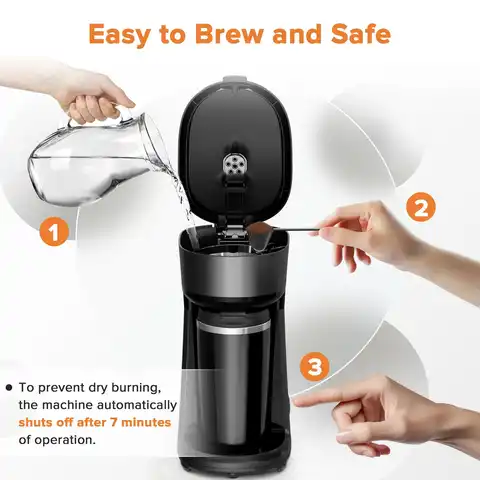 8 best sales मिनी कॉफी मेकर - №5