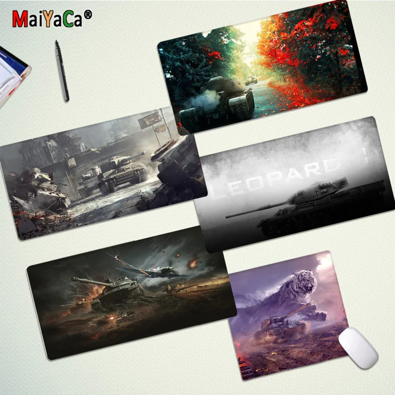 World of Tank Mousepad New Rubber Mouse Durable Desktop Mousepad Size for Game Keyboard Pad for Gamer