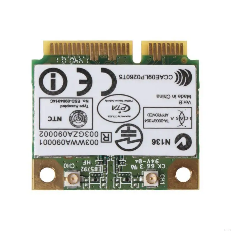 K43B Atheros AR9287 AR5B97 300MBPS WIFI Беспроводная половина мини-карта PCI-E 802.11 B G для окна XP 7 8 10 32 64