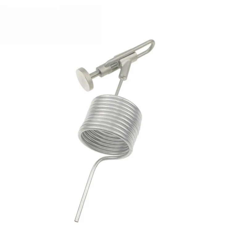 

SS316L Stainless Steel Sampling Valve Pig Tail Cooling Coil Defrother for Homebrew Beer Brewing Fermenter Accessory