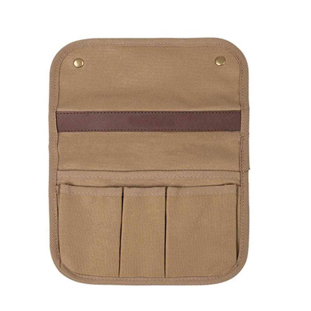 Camping Accessories Armrest Storage Bag Unfolded Size 23.5*32cm Outdoor Camping Accessories Beach Trip Essentials