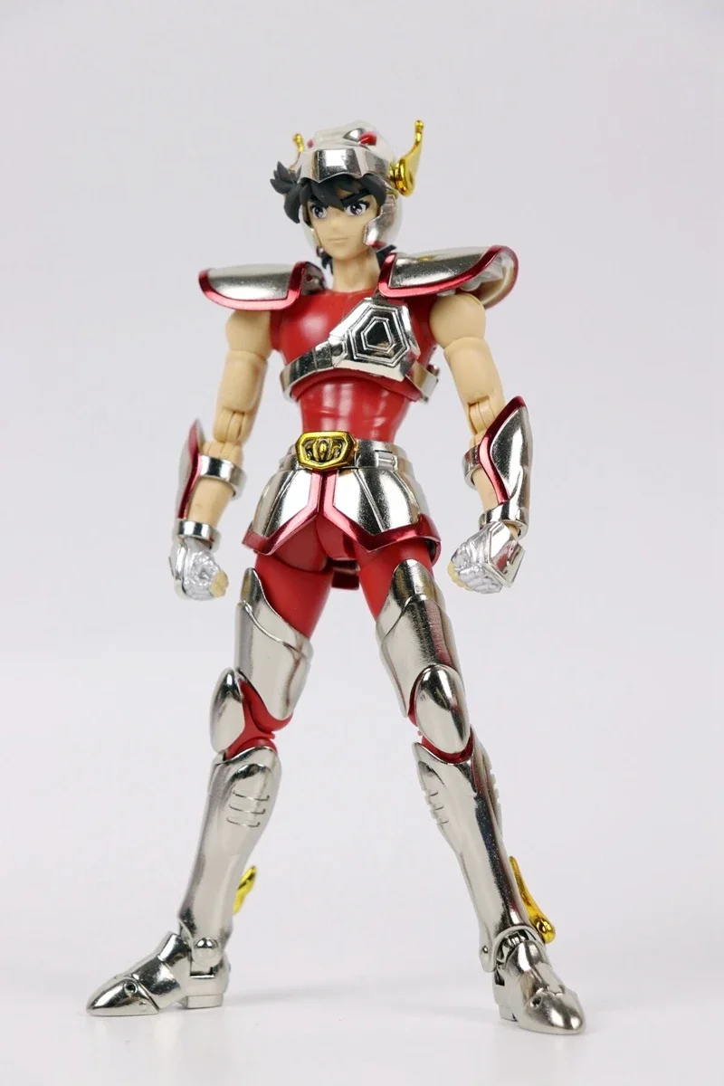 19cm Saint Seiya Anime Figures Myth Cloth EX Pegasus Dragon Shiryu Hyoga Cygnus Phoenix Ikki Action Figure Model Ornaments Toys