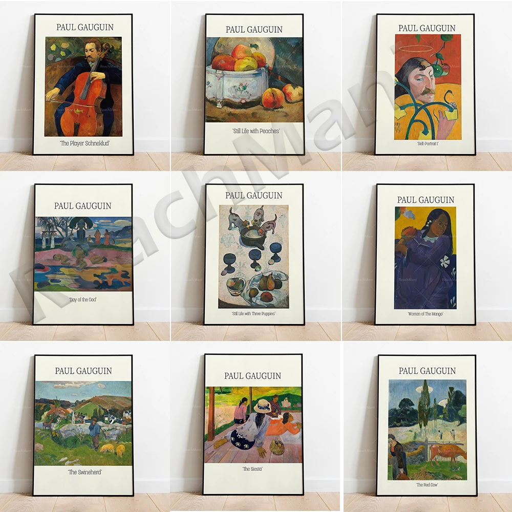Paul Gauguin Print, Laundry Ladies 