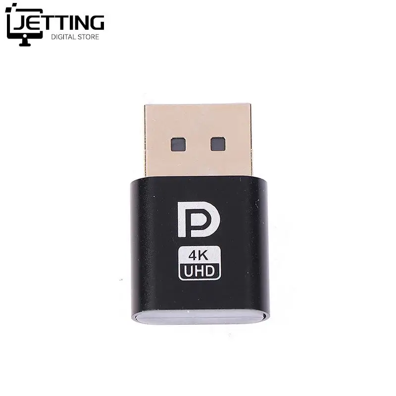 4K Displayport Dummy Plug DP Virtual Display Adapter EDID Headless Ghost Emulator Desktop Accessories For PC Graphics Video Card