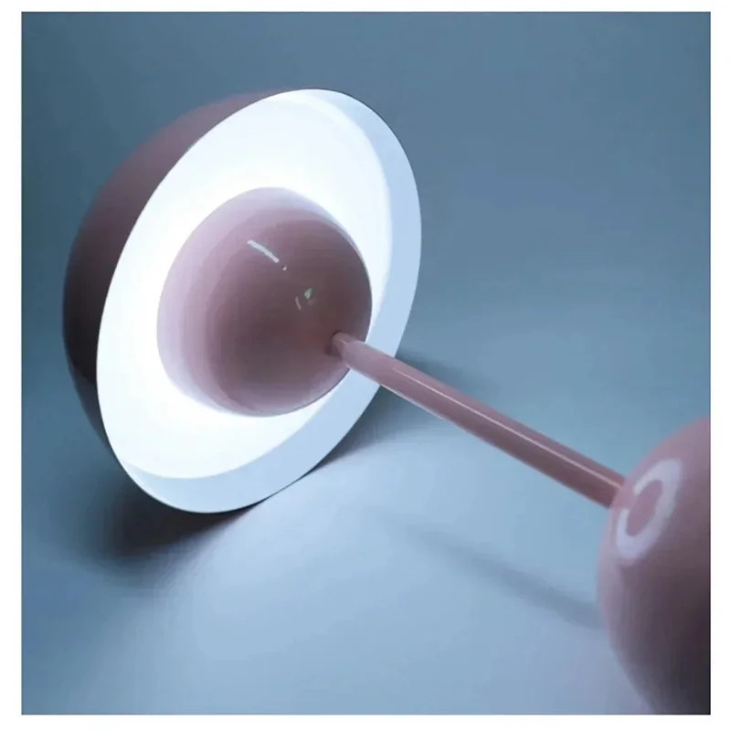 ABNL العلوي اللمس التبديل LED الجدول مصباح قابلة للشحن زهرة برعم الفطر تصميم غرفة المعيشة ديكور مكتب ليلة حامل مصباح