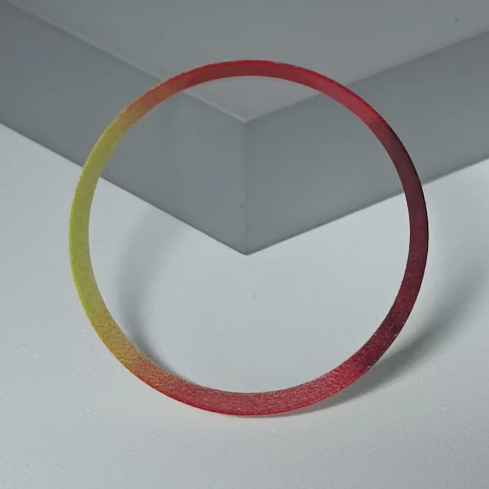 Mod ساعة عالية الجودة الفصل الدائري صالح NH35 NH36 ساعة حافظة استبدال البلاستيك الصلب الحلقة الداخلية حجم 30.3*27.3 مللي متر ساعة اكسسوارات