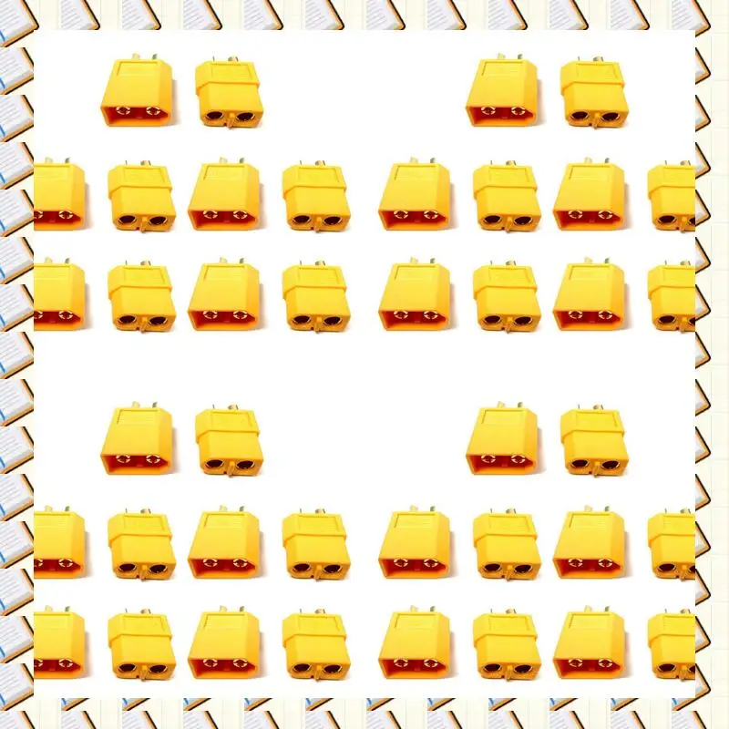 A14M XT60 Connector Pairs - Pack Of 20 Pairs