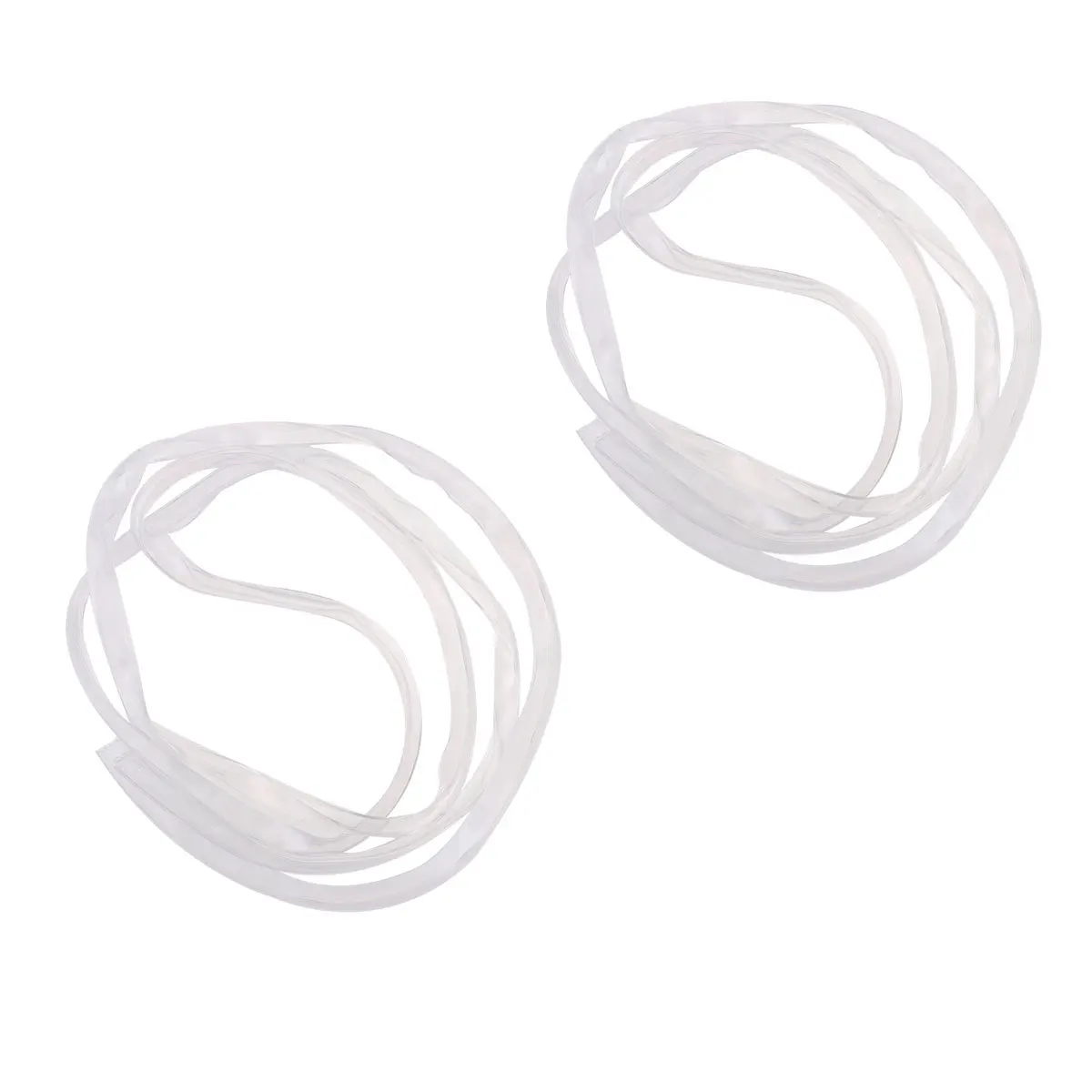 قطعتان من واقيات زوايا الأطفال شفافة وناعمة من مادة PVC المقاومة للصدمات للأطفال والأثاث الآمن والغبار وصديقة للبيئة