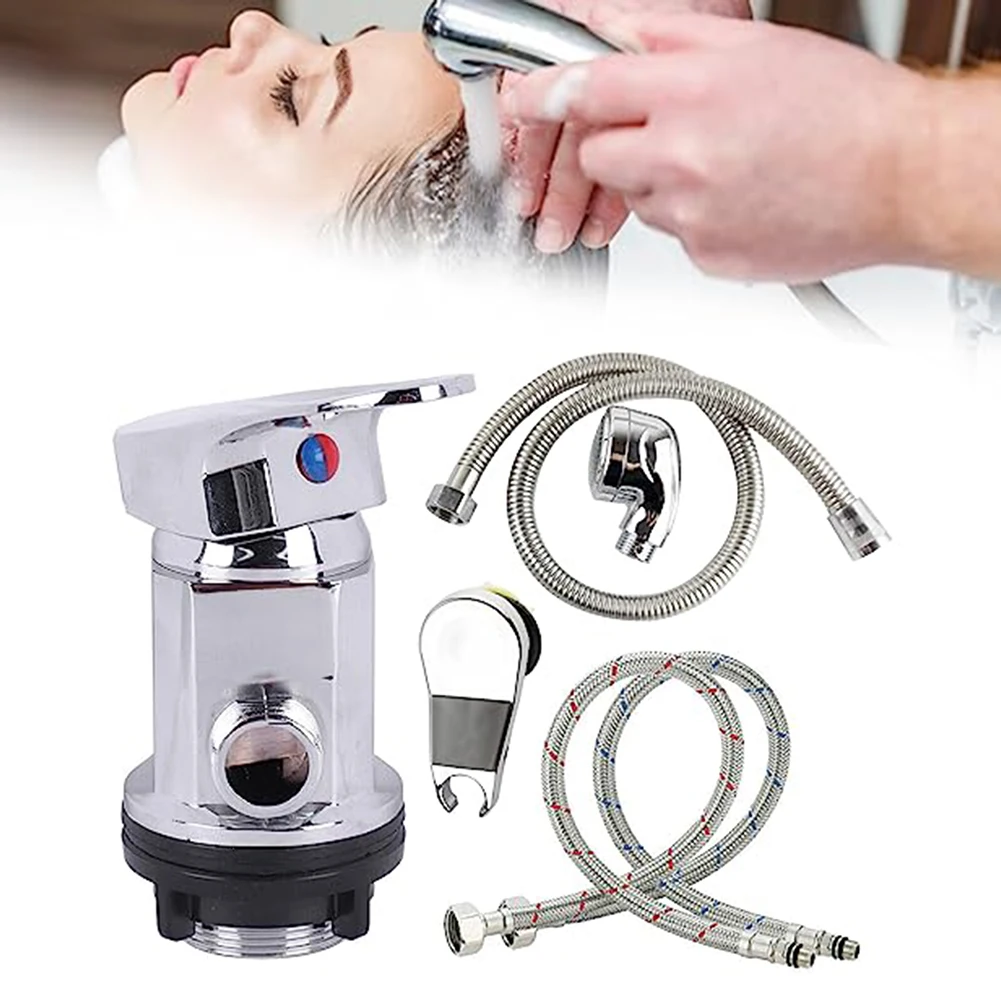 Camping Use Salon Use Mixer Tap 80cm Hose Complete Installation Kit Flexible Hose Design Long-lasting Construction