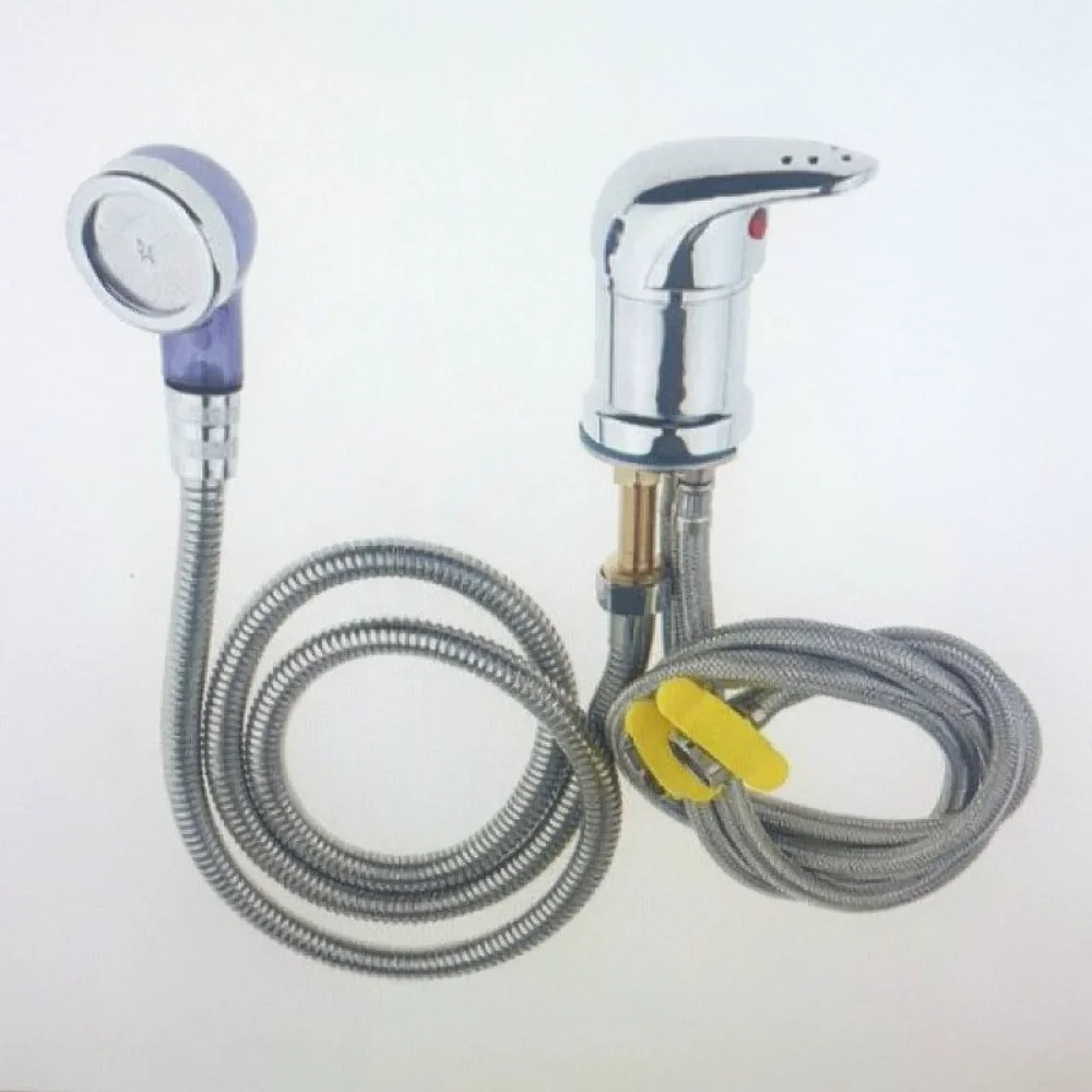 Universal Hair Washing Sink Faucet Mixer Valve For Sip Salon Shampoo Bed Hot Cold Water Tap Professional Replacement Hardware