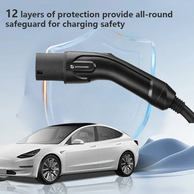 32A 1/3 Phase Type 2 to Type 2 EV Charging Cable for Electric Car and PHEV