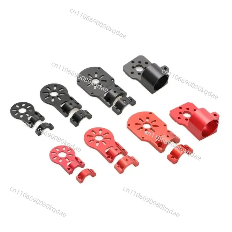 4PCS Carbon‑Tube Motor‑Mount Bracket,12‑25‑mm Multi‑Size Hobby‑Project Frame‑Fix Hardware Component
