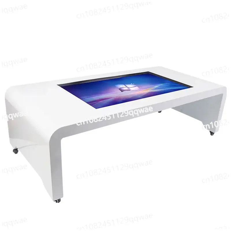 55-Inch mobile interactive video screen LCD touch screen monitor game table