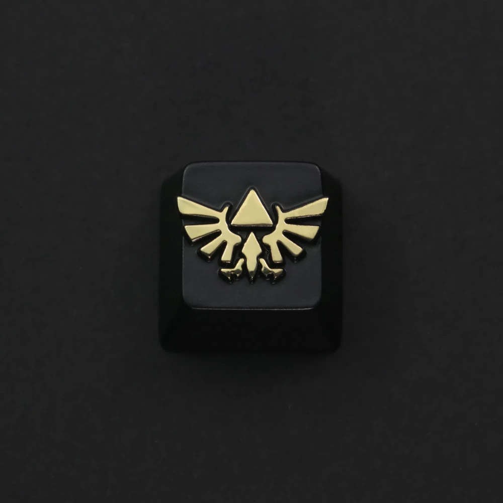 Keystone Artisan Keycap for Zelda Mechanical Keyboard Zinc Aluminum Alloy Metal Customize MX Switch