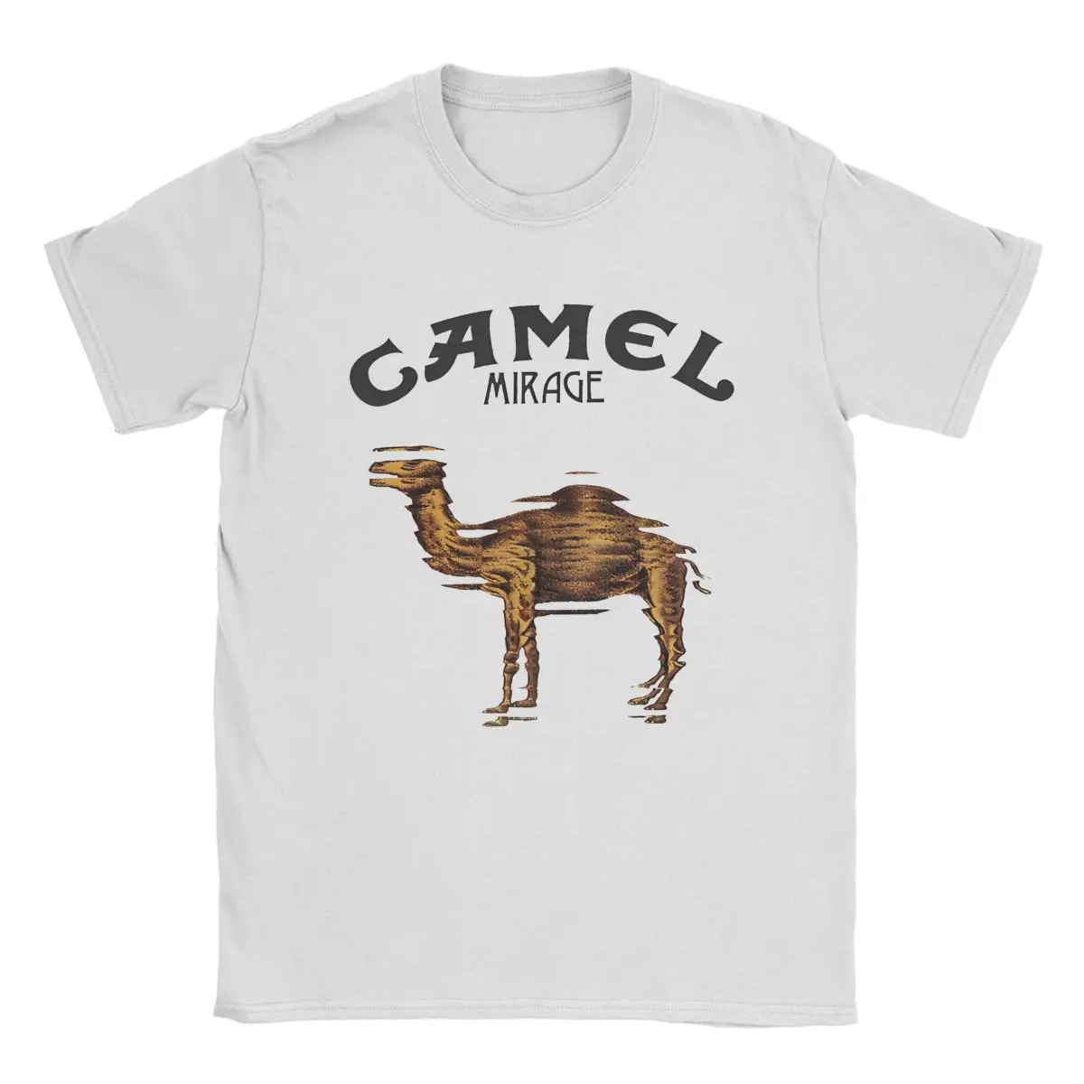 Men T-Shirt Camels Mirage Band Crazy 100% Cotton Tee Shirt Short Sleeve Album Music T Shirt O Neck merch Printing