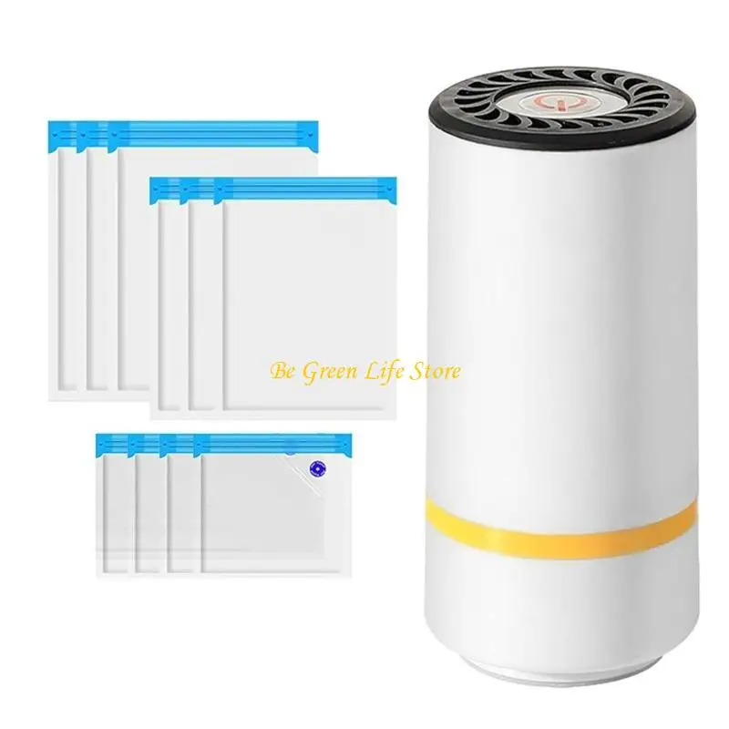 M7DF USB 충전식 미니 진공 실러 여행 친화적 인 진공 실러 휴대용 백