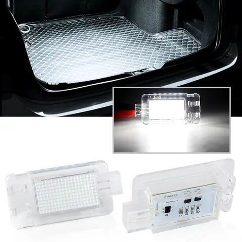 볼보 S60 XC90 V70 V50 S40 S80 C30 XC70 C70 자동차 수화물 구획 조명용 LED 트렁크 램프 30754448 9151431