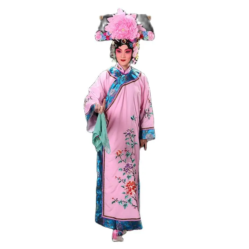 Qing Dynasty Princess Costumes For Women Royal Clothing Halloween Cosplay Opera Gown Elegance Oriental Stage Wear