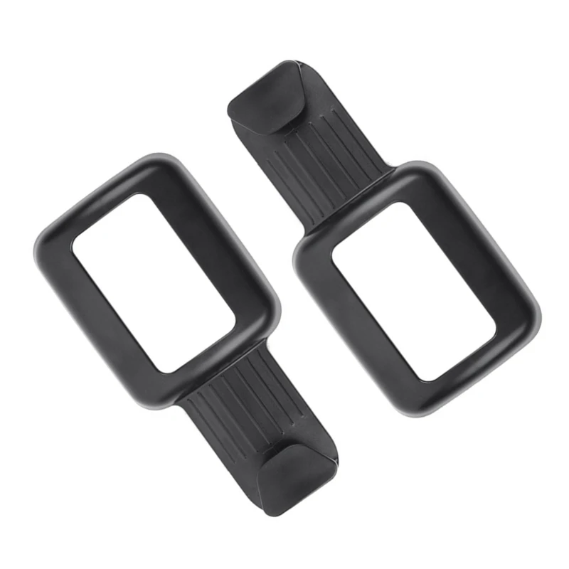 2Pcs Backseat Seatbelt Holder Back Seats Belt Guide Holderfor Model Interior Rear Seats Belt Grabber Scratchproof