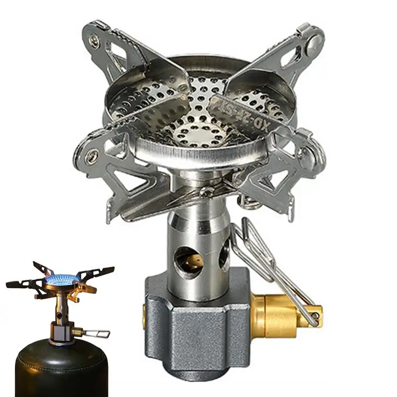 

3300W High-power Camping Stove Head Air Tank Head Camping Equipment Camp Stove Attachment Replacement Stove Burner Parts