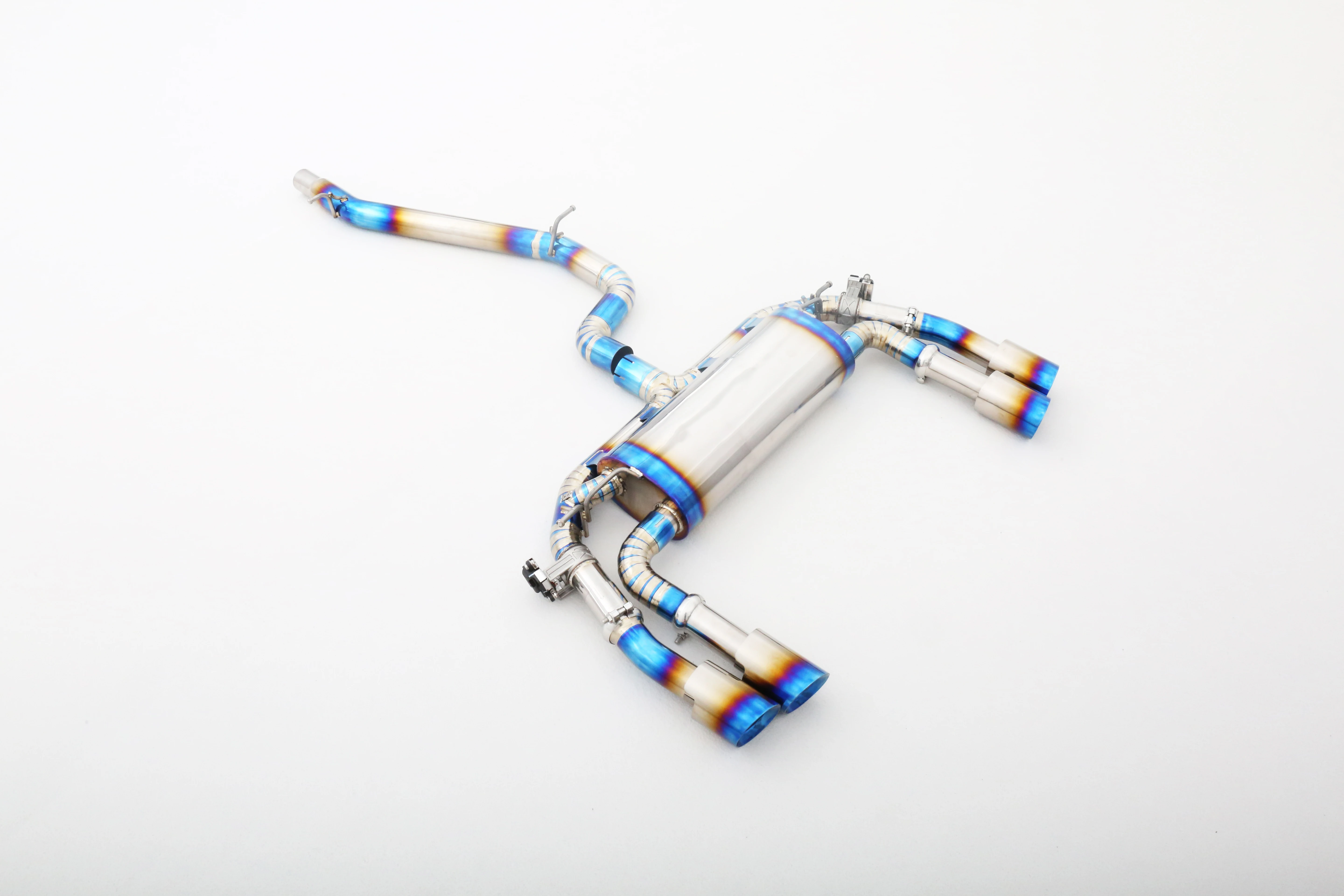 Factory Customized 304 Stainless Steel/Titanium Valved Exhaust System Designed Specifically for S3 2.0T EA888