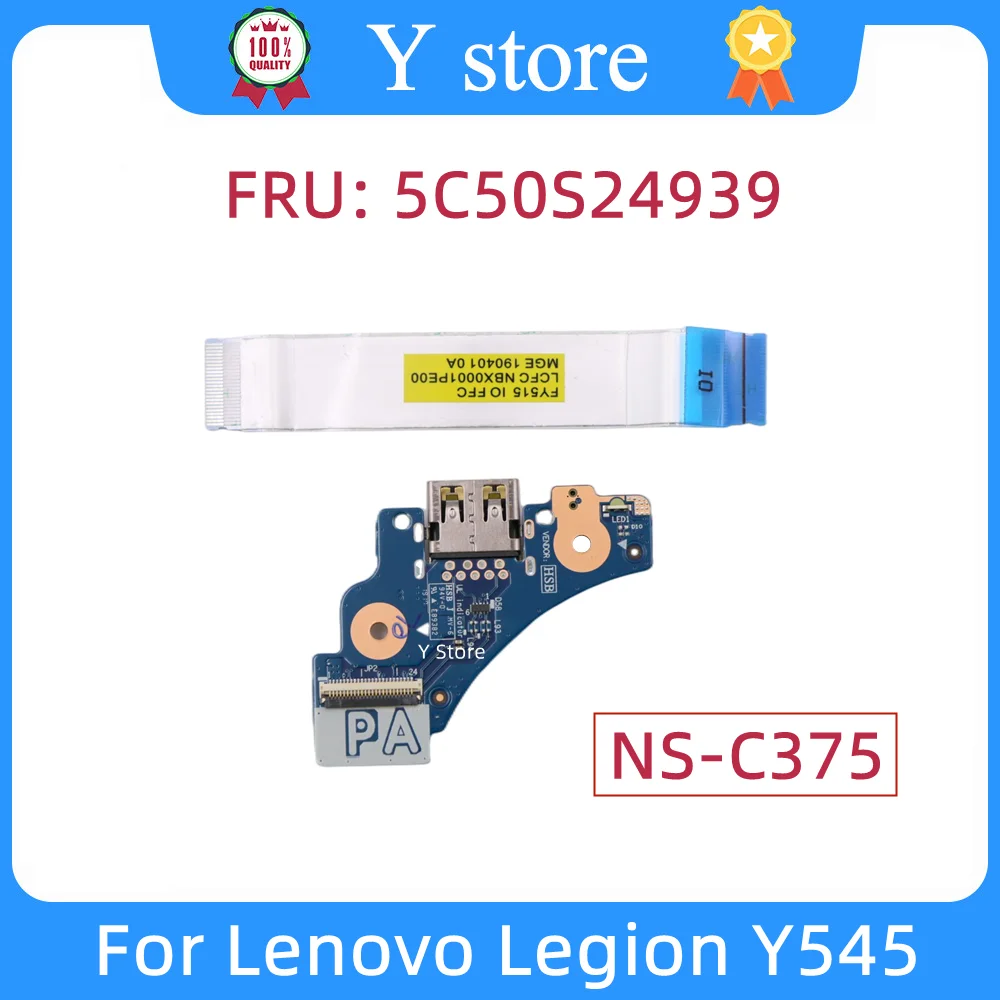 

Новый оригинальный блок питания USB-порта Y Store + кабель для Lenovo Legion Y545 5C50S24939 NS-C375 Legion Y7000P 2019 PG0