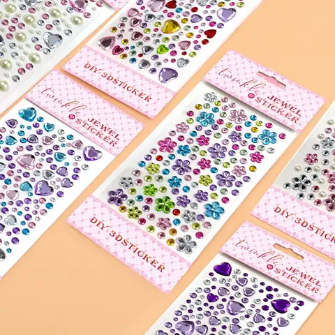 10 best sales diamantklistermärke - №9