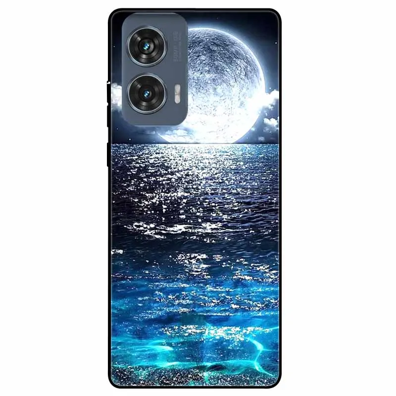 For Moto Edge 50 Fusion Case Silicone Fashion Printed TPU Soft Back Covers For Motorola Moto Edge 50 Fusion Cases 50fusion Bags