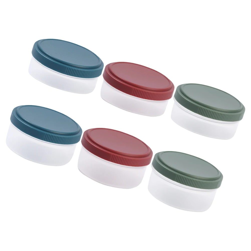 

6Pcs Leakproof Sauce Containers Salad Dressing Meal Prep Reusable Sauce Cups for Lunch Box Travel Stackable Food Storage