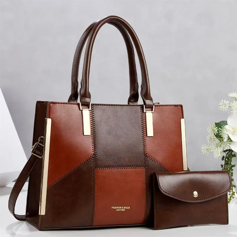 2026 New Women's Crossbody Bag Fashionable High-quality Two-piece Set Handbag Commuting Versatile Women's Shoulder Storage Bag