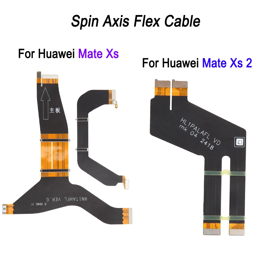 1 Pair Spin Axis Flex Cable For Huawei Mate Xs 2020, OEM Spin Axis Flex Cable For Huawei Mate Xs 2 2022