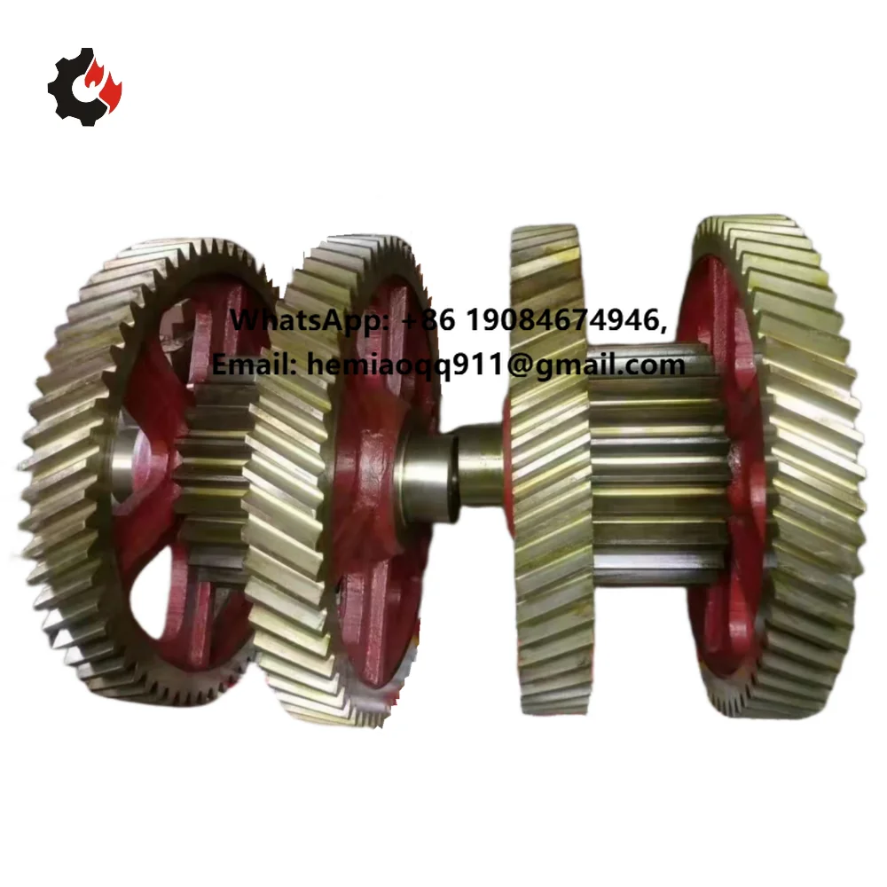 OEM Forged Alloy Steel Large Gear and Shaft Assembly Transmission with 0.01mm Tolerance 20Nm Torque Capacity ISO Certified