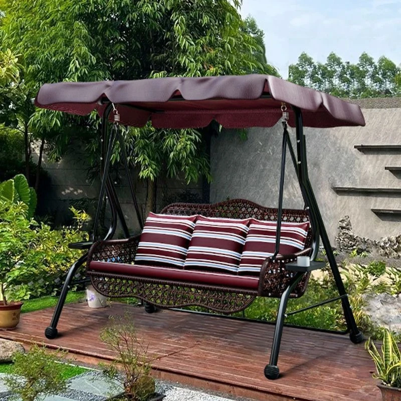 

Outdoor swing small courtyard balcony household double swing yard garden courtyard