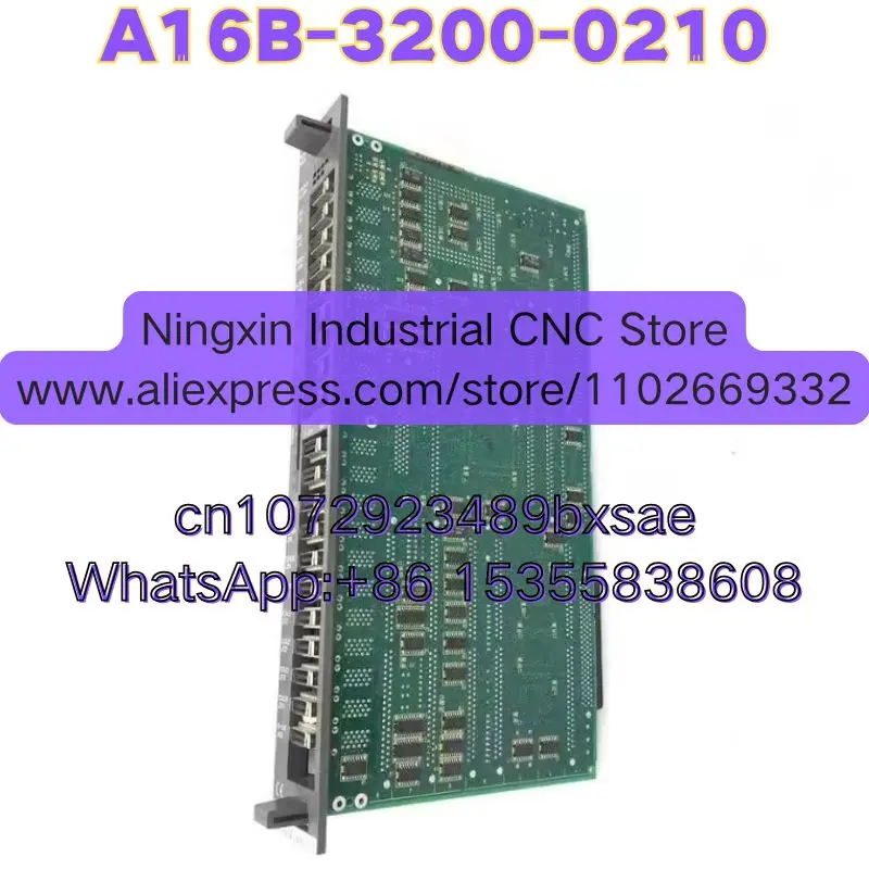 Latest Quotation Second-hand FANUC A16B-3200-0210 A16B 3200 0210 Motherboard Circuit Board Tested OK