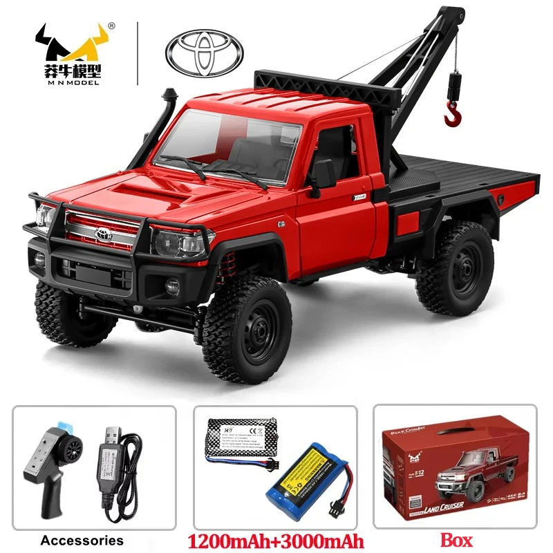 

Модель пикапа с дистанционным управлением, игрушечный подарок для мальчика MN MN82 1:12, полноразмерная имитация LC79, профессиональный 4WD автомобиль с дистанционным управлением