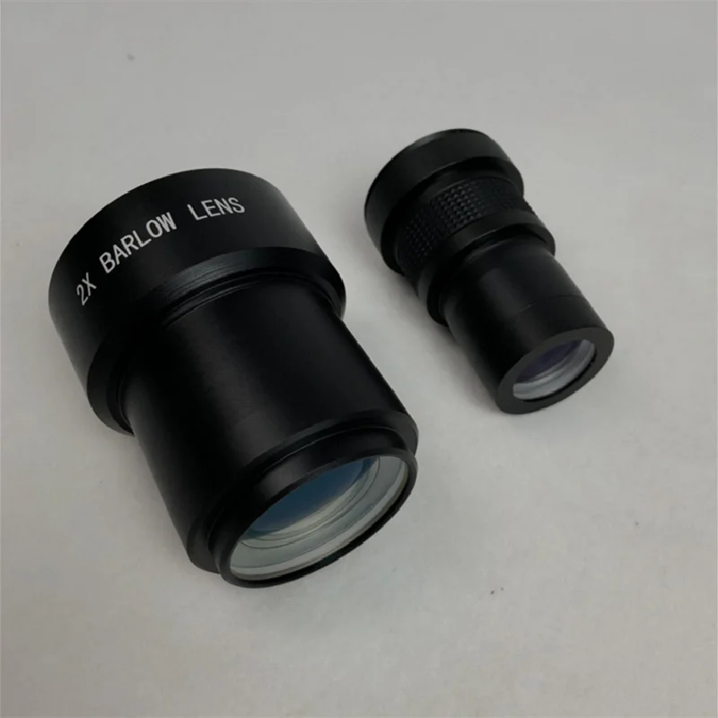 

Agnicy Astronomical Telescope Accessories 2x Doubled Barlow Mirror Barlow Optical Lens 2 Inches 50.8mm