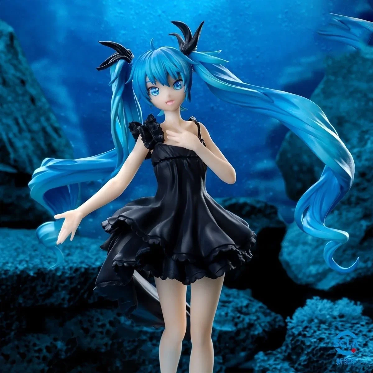 18 سنتيمتر جديد أنيمي هاتسون ميكو فتاة البحر العميق Kawaii عمل الشكل البلاستيكية دمية نموذج اللعب زخرفة سطح المكتب الديكور الهدايا #2