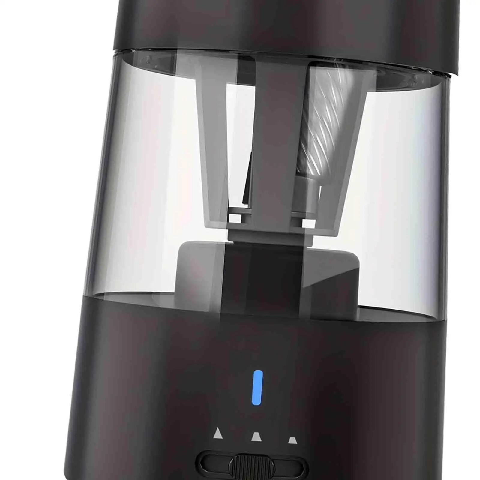 Sacapuntas eléctrico con tapa, cortador de lápices de alta velocidad, recargable, rápido, para adultos, artistas, profesores de casa, estudiantes