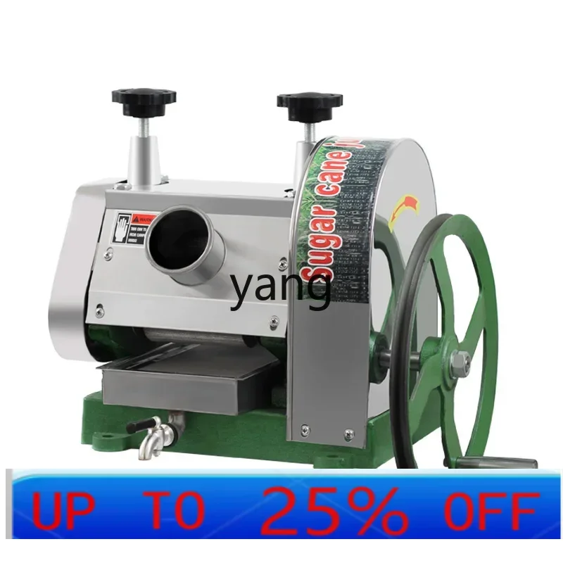 

CX small commercial hand bagasse juice separation household stall sugarcane juice press stainless steel