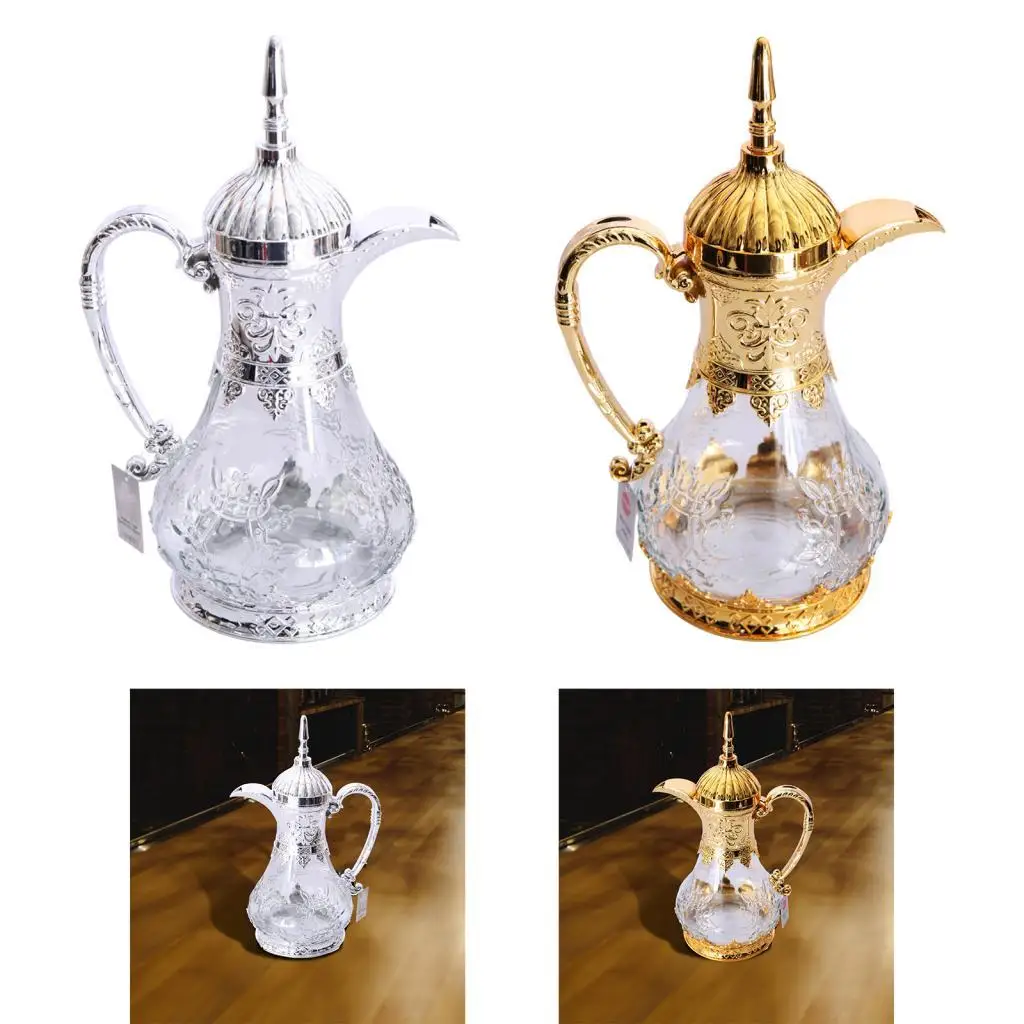 Arabic Coffee Pot Arabic Tea Pot Home Beverage Dispenser Practical Versatile Coffee Maker for Kitchen Camping