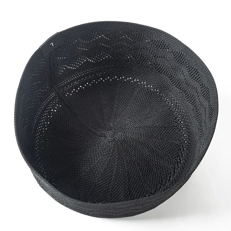 Berretto Kufi turco Keffiyeh turbante uomo islamico - Nuovo cappello da preghiera musulmano Hijab ebraico per uomo Arabia Saudita stile indiano