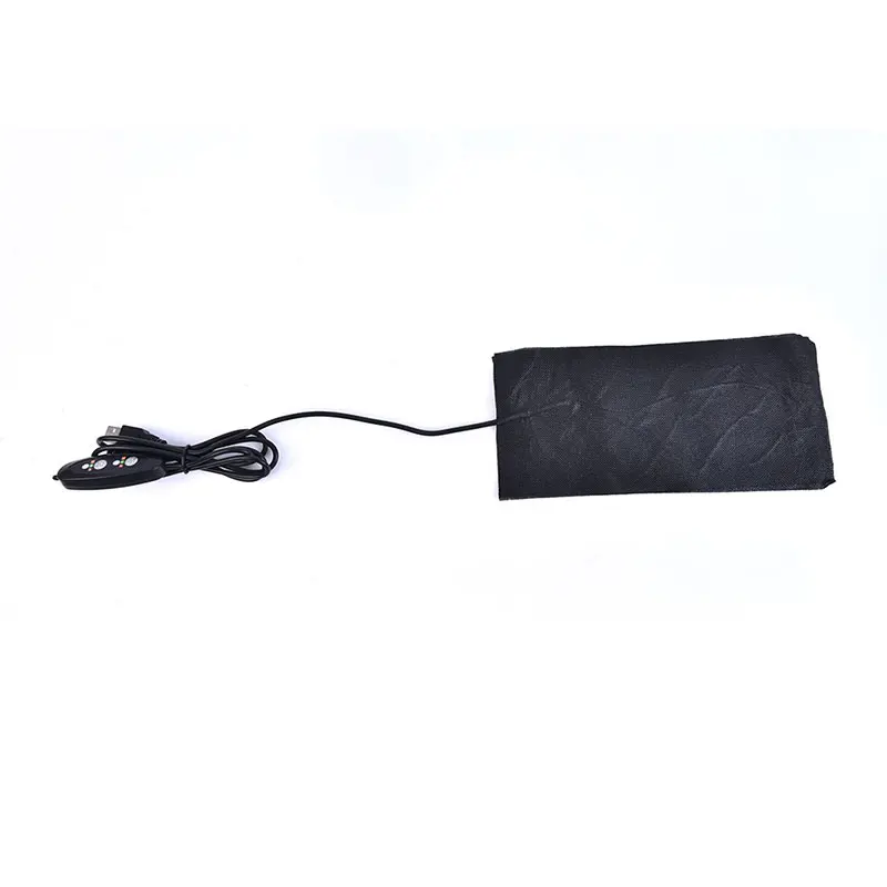 1PCS USB 5V Carbon Fiber Heating Pad Hand Warmer USB Heating Film Electric Winter Infrared Fever Heat Mat