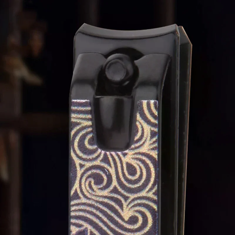 مسمار كليبرز النمط الصيني الأسد الرقص الفولاذ المقاوم للصدأ أظافر القاطع مقص سميك المهنية باديكير مانيكير المتقلب أداة #6