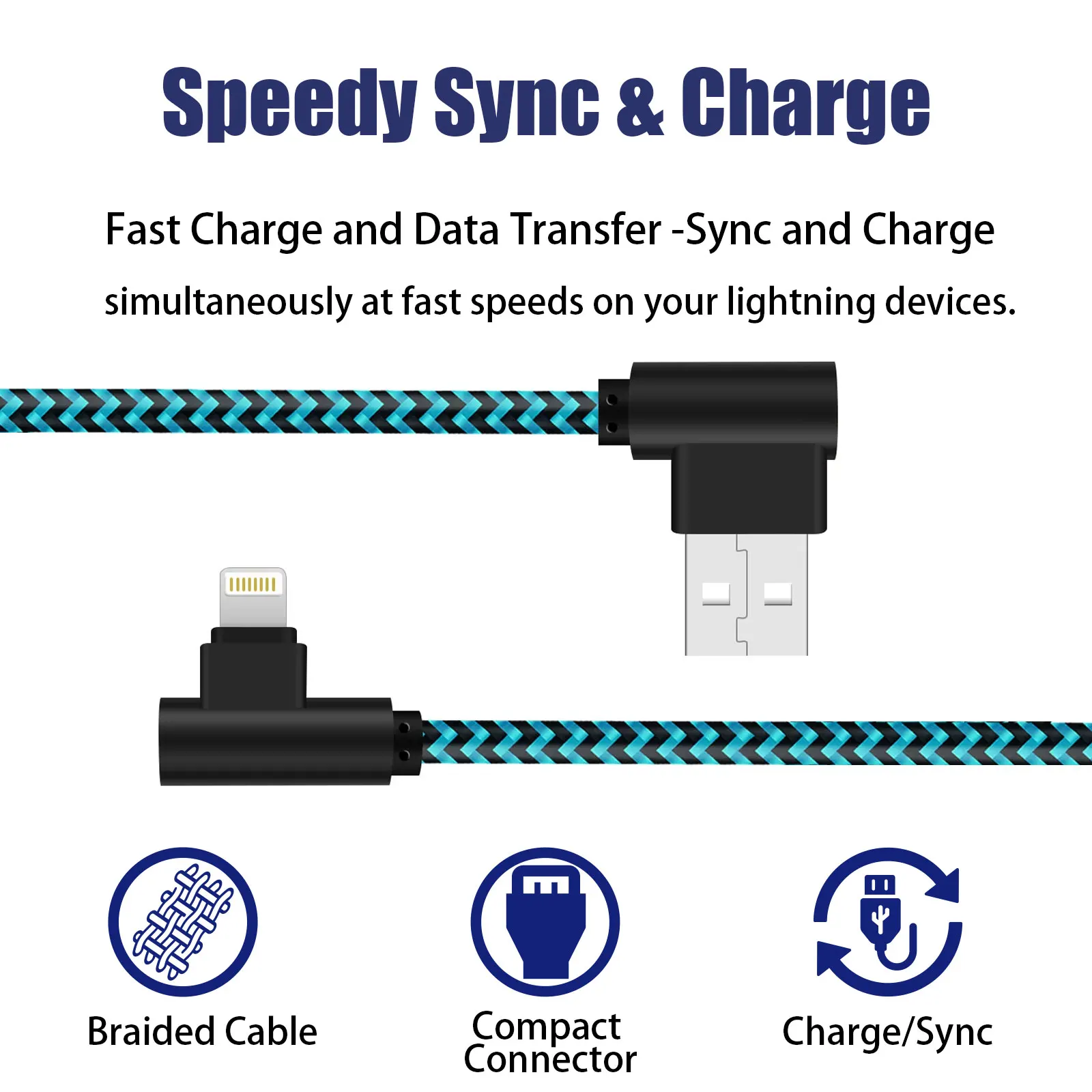 

ANSEIP MFi USB to Lightning Cable for iPhone 14 13 12 Pro Max 2.4A Fast Charging Lightning Cable for iPad Mini Phone Data Cable